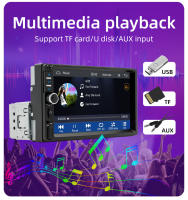 Juguete De Coche BQCC 1Din 7 Pulgadas Pantalla Táctil IPS Con Cableado Carplay Android Auto Luz LED De 7 Colores Mirrorlink TF FM USB Multimedial Radio Para Vehículo Universal - details 10
