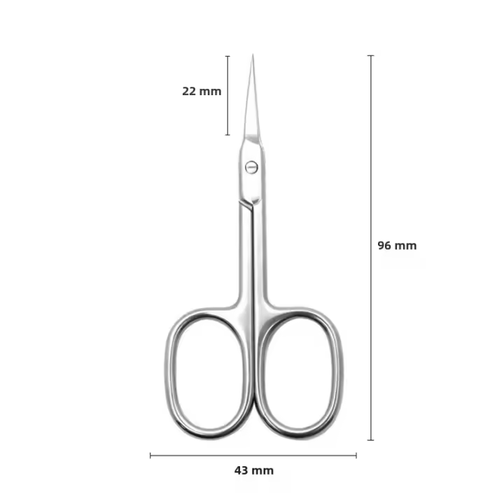 Tijeras De Cutícula Profesionales En Acero Inoxidable Eliminador De Piel Muerta Herramientas De Arte De Uñas Con Corte De Cutícula - 1