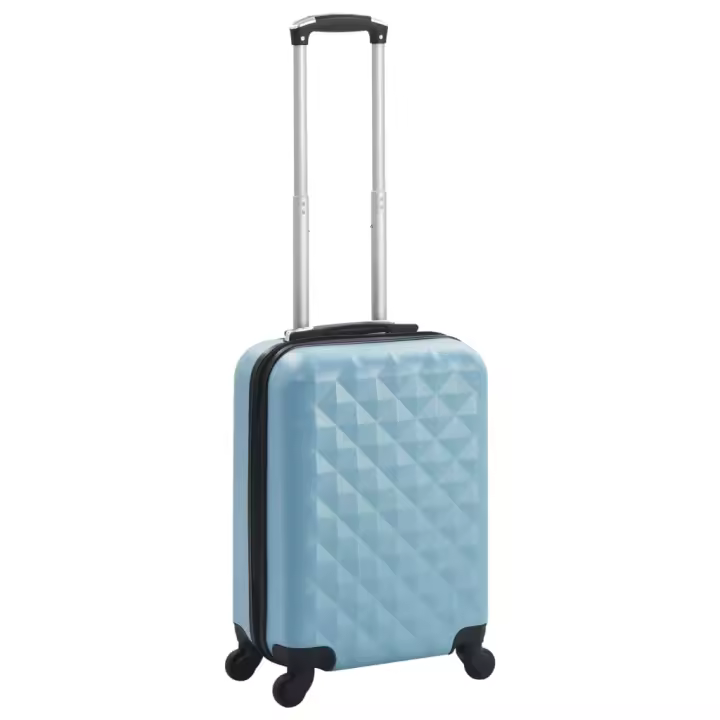 Maleta con ruedas Rígida Azul ABS - 1
