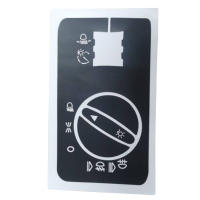 Juego De Pegatinas Para Reparar Las Luces Del Interruptor En Automóviles A3 8L 96-2003 Accesorios Interiores Para Coche - details 4