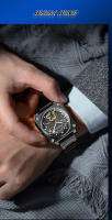 Reloj Mecánico Automático Para Hombre BINBOND H1133 2024 Tourbillon De Lujo Con Correa De Acero Y Ventana De Cristal Hardlex Resistente Al Agua Y Shock - details 14