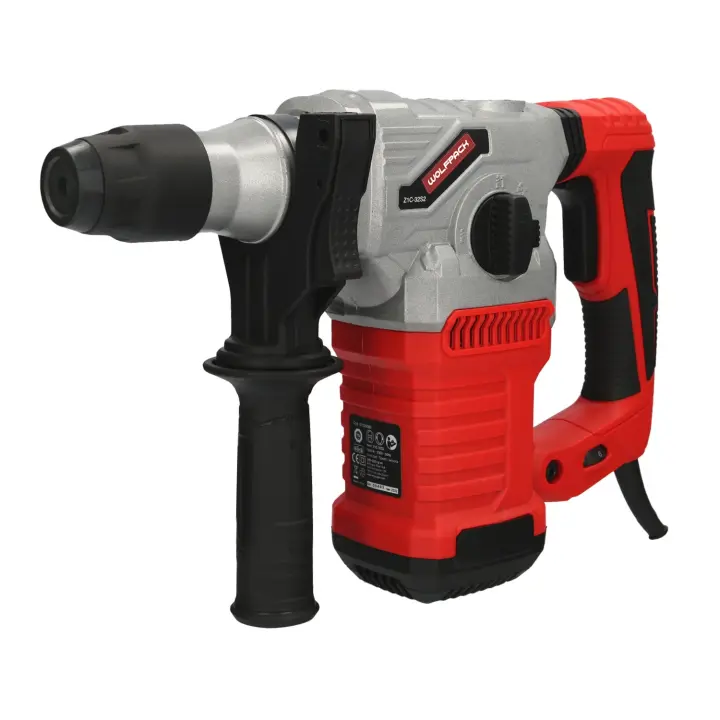 Martillo Demoledor Perforador SDS PLUS 1.500W | Accesorios y Maletin - 1