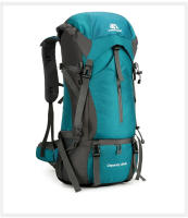 Mochila De Viaje Impermeable De Nylon Para Acampar Y Escalada Con Cubierta De Lluvia Para Hombres Bolsa De Hombro Para Montañismo Al Aire Libre - details 14