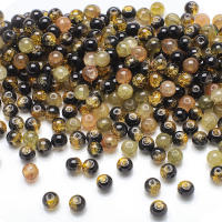 100Pcs 8mm Perlas De Vidrio Cristal Mixed Con Rotura Natural Para Hacer Joyería DIY Pulseras Collares Accesorios De Manualidades - details 16