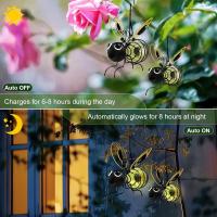Luces Solares colgantes de Jardín de Abejas para Exterior, decoración de luces para patio - details 0