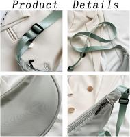 Bolso bandolera ligero de nailon con correas de hombro ajustables para mujer: perfecto para viajes, trabajo, escuela y uso diario - details 1
