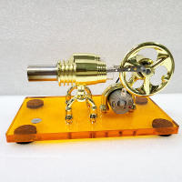 Kit De Modelo DIY De Motor De Agua Caliente Engin Stirling Experimento Científico Y Educativo De Física Potencia De Vapor Regalo Para Niños Y Adultos Masculinos - details 7