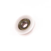 Rueda De Deslizamiento Para Puerta Y Ventana 626 Pulley Con Eje De 6*22*7MM Rueda Plana Ranura U Nylon Material De Inyección - details 15