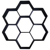 Molde De Concreto Para Jardín One Piece Bloque De Paving DIY Hacer Camino De Plástico Molde De Cemento 30*30*4cm - details 2