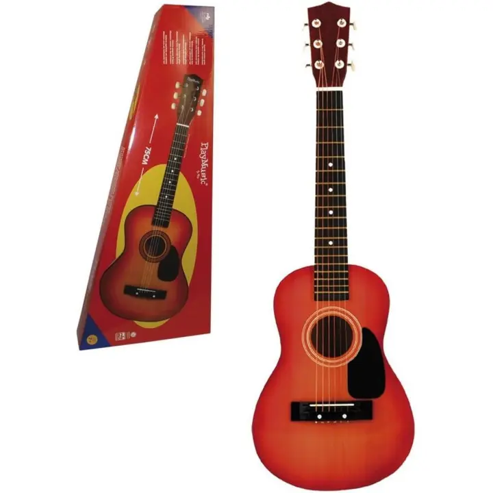 Reig- Guitarra española Madera 75 cm, Color oscurecida, Reig 66220 - 1