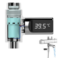 Termómetro De Ducha LED Para El Hogar Rango De Temperatura 5-85℃ Medidor Inteligente De Flujo Para Bebés Auto-potenciado Monitoreo De Agua - details 4