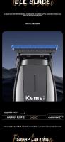 Cortadora De Pelo Eléctrica Kemei KM-2286 KM-2295 Para Profesionales Barbería Trimmer Para Hombres Sin Cable Kit De Corte Incluido - details 11