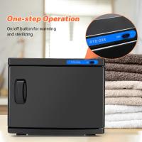 23L Calentador de toallas caliente UV con cámara de aluminio, calentador de toallas de baño con calentamiento rápido para Spa Facial, salón de belleza y cabello, Uso enchufable,Gabinete de desinfección de toallas ultravioleta - details 2