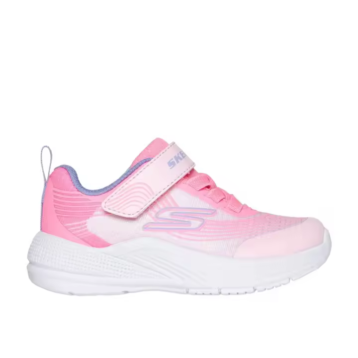 SKECHERS 30375N LTPT  34404 25V DEPORTIVO ELASTICO Y VELCRO ROSA - 1