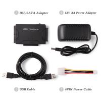 Adaptador Convertidor De Cable USB 3.0 a SATA IDE Para Disco Duro HDD/SSD CD DVD ROM CD-RW 3 En 1 Adaptador SATA/IDE - details 5