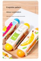 Juguete De Madera Para Bebé 1PC Torre De Bloques De Alineación En Forma De Animales Juguete De Ejercicio Para Coordinación Montessori Regalo Para Niños - details 14