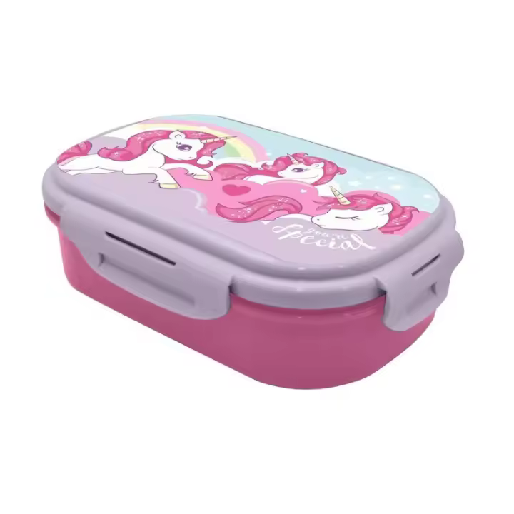Sandwichera con cubierto you are special unicornios - 1