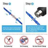 Kit De Conectores Eléctricos Impermeables Para Cableado Automotriz Y Marina Terminales De Conducción Crimpadas De Shrinkaje Calentado 50-800 Piezas - details 5