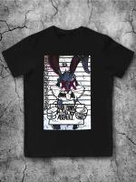 Camiseta Corta Impresión Casual Para Hombres Y Mujeres Algodón Estilo Americano Retro O-Neck Manga Corta T-Shirt Unisex - details 1