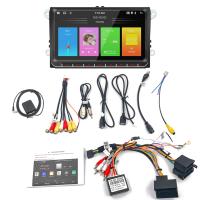 Radio con GPS para coche, reproductor con Android 10, 9 pulgadas, WiFi, BT, WiFi, pantalla dividida, para VW Passat 6, 7 CC, Polo, GOLF 5, 6, Touran, T5, 2+32G, 1+32G - details 2