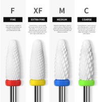 Kit De 4/6 Piezas De Brocas De Uñas De Cerámica Para Taladro Eléctrico Accesorios Para Manicura Eliminación De Esmalte De Gel Y Acrílico - details 2