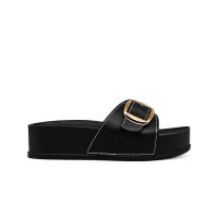 Calzados soraia, Sandalia Plana con Hebilla Dorada, Diseño Moderno, Comodidad Superior. - details 6