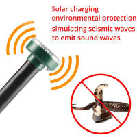 Repellente De Ultrasónicos Solares Para Rata Y Serpiente Alta Potencia Con Batería Y Carga Solar Repelente De Insectos Y Ratones - details 5