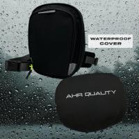 AHR Quality Pernera Moto (+Funda Impermeable) con 2 Bolsillos y Doble Sujeción | Riñonera Moto | Bolsa Pierna Moto | Riñonera Pierna Hombre y Mujer Lateral Táctica Negro - details 1