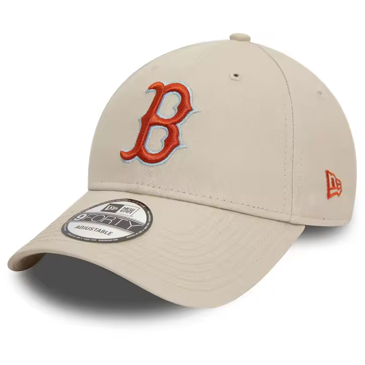 Gorro New Era modelo Mlb Patch 9Forty Bosredco Stn en color Beig - 1