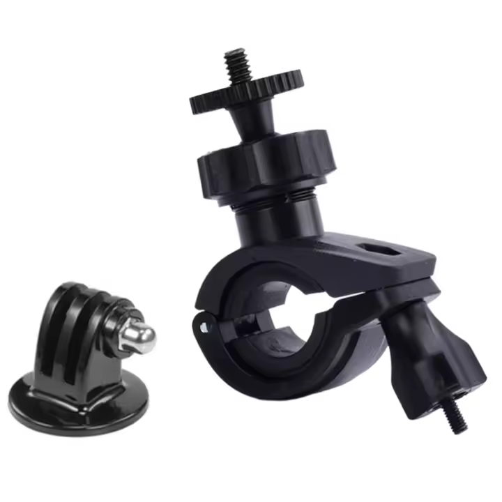 Soporte De Bicicleta Para Altavoces Inalámbricos Portátiles Y Cámara GoPro Hero Montaje En Rueda Exterior Material ABS - 1