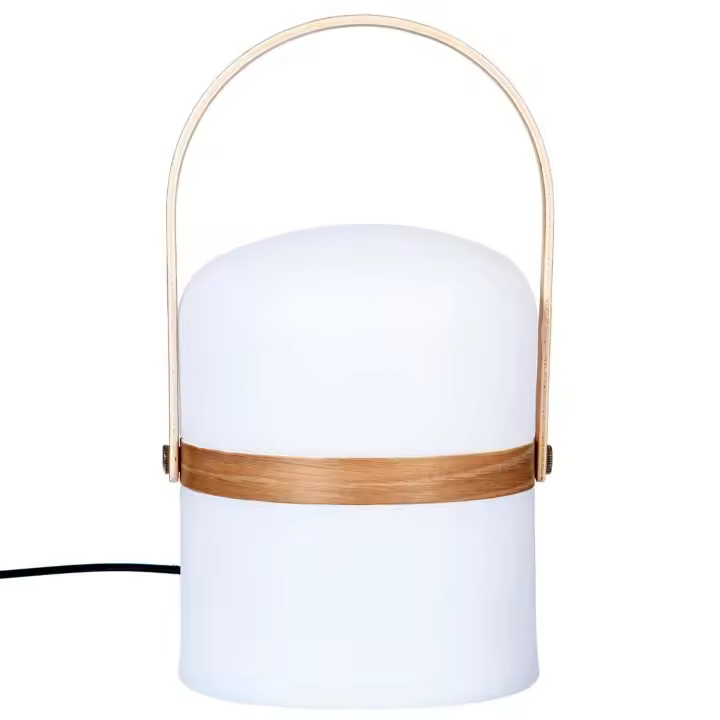 Atmosphera Lámpara Exterior H26,5 Diseño Moderno Efecto Madera - 1
