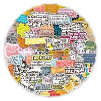 100pcs Pegatinas De Citas Inspiracionales Para Tablero De Visión Motivacional Adecuado Para Adultos Adolescentes Estudiantes Y Profesores Decoración Estética Regalo - details 1