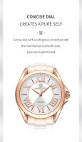 Reloj De Mujer NAVIFORCE De Lujo Moda Casual En Acero Inoxidable Resistente Al Agua Para La Vida Diaria Regalo Para Novia - details 7