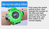 Reloj Digital Disney Spiderman Proyección 24 Hombres Capitán América Iron Man Juguetes Hulk Regalos Para Niños Educativo Batería AG3X4 - details 3