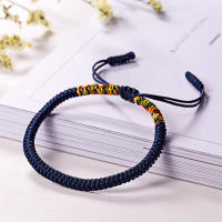 Pulsera Ajustable De Hilo Rojo Para Mujeres Y Hombres Hecha a Mano Con Nudos Budistas De Tíbet Pulsera De Oración De Sueños Joyería De Amistad Regalo - details 11