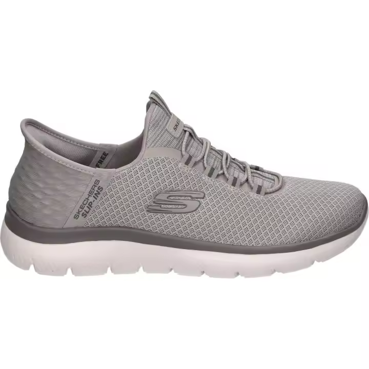 SKECHERS | Deportivas Skechers Slip-ins Summits High Range para Hombre – Zapatilla en Color Taupe – Sneaker Sin Cierre – Slip Ins – Fácil de Poner y Quitar Sin Manos – Arch Fit – Cómodas – Modelo 232457-TPE - 1