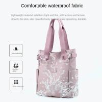 Mochila De Lona Para Mujer Estilo Coreano Un Hombro Moda Literatura Y Arte Para Estudiantes De Colegio Y Clase Mochila De Tela Suave Con Cierre De Cremallera - details 2