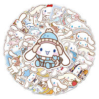 Pegatinas Sanrio Cinnamoroll Lindo Dibujos Animados Para Laptop Maleta Teléfono Cuaderno Decoración De Pared Juguete Para Niños - details 2