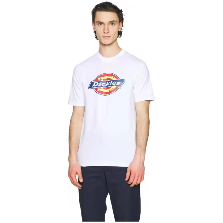 Camiseta de Manga Corta Dickies Icon Logo Tee para hombre en color blanco - 1