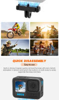 Adaptador De Montaje Rápido Para GoPro HERO13 Black Acción Base Fija De Metal Compatible Con Cámara De Acción GoPro Kit De Accesorios - details 4
