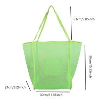 Bolsa De Playa Para Mujer Extra Grande Capacidad Con Diseño Sencillo Organizador De Viaje Para Juguetes De Arena Y Picnic - details 7