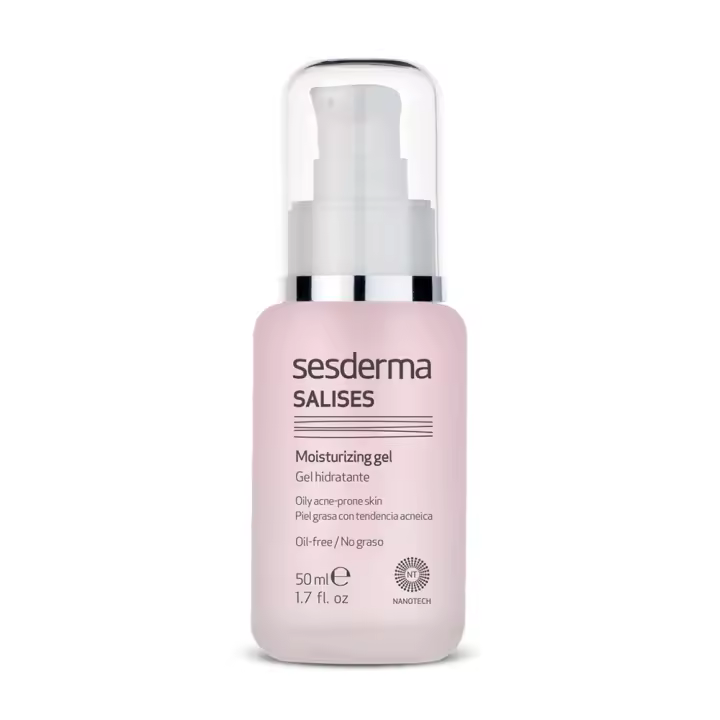 Gel Hidratante Sesderma Salises - Regula Grasa - Elimina Impurezas - Acción Exfoliante - 50 Ml - 1