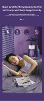 Lámpara Repelente De Mosquitos Portátil Con Conector USB Trap Zapper Eléctrico Anti-Insectos Silencioso Para Exteriores - details 3