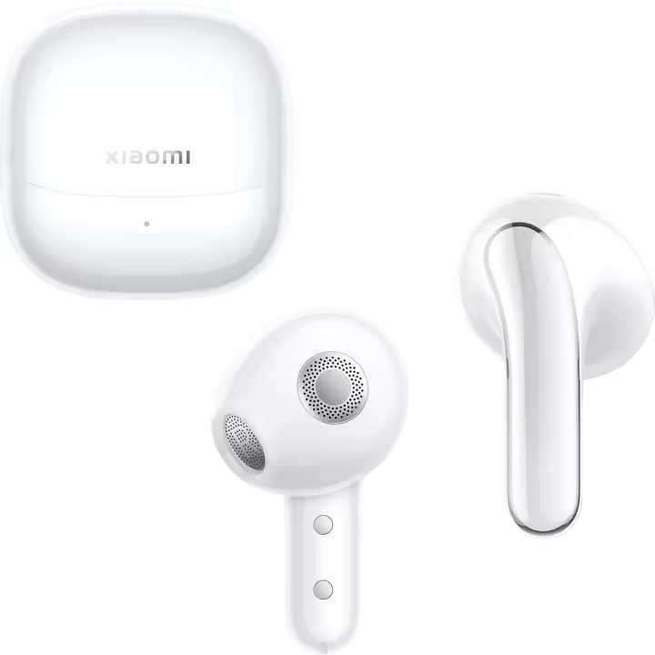 Xiaomi Buds 5 – Auriculares Inalámbricos, Cancelación Activa de Ruido, Harman Audio EFX, Hi-Res, Diseño Ergonómico, Bluetooth 5.4, Reducción de Ruido de Llamadas IA, Hasta 30 Horas de Batería, Blanco (Versión ESPAÑOLA) - 1