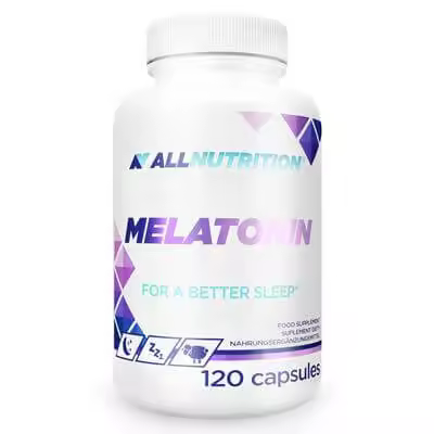 MELATONINA 120 cápsulas - ALLNUTRITION - CALIDAD DEL SUEÑO - 1
