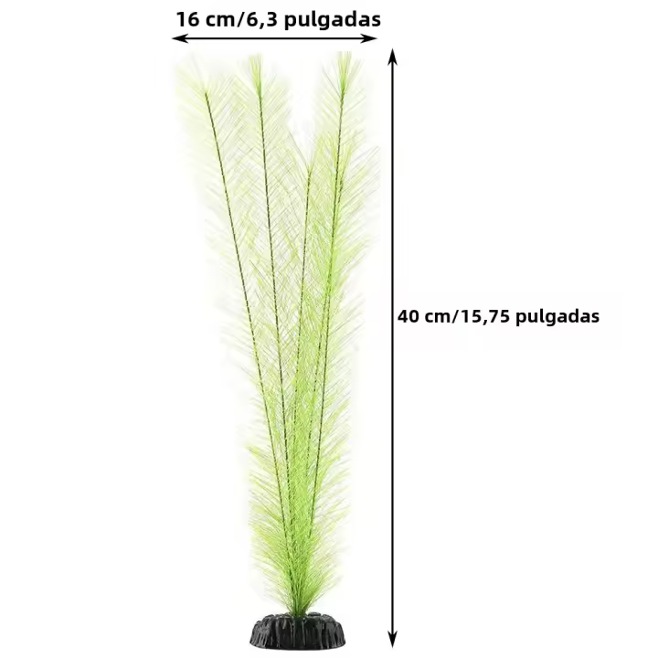 Rama De Feathersimulación Para Decoración De Bodas Y Fiestas En Casa Y Acuario Material Plástico Origine China Continental - 1