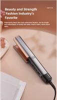 Fregadero De Cabello Profesional 2 En 1 Rizador Y Planchado Con Pantalla LCD Cerámica Ajustable Temperatura Para Cabello Seco - details 7
