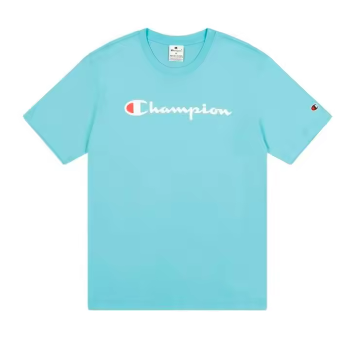 CHAMPION hombre manga corta verano 220256-BS184 AQBL COLOR AQUA - 1