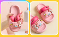Zapatillas Sanrio Para Niños Kuromi Hello Kitty My Melody Antideslizantes Para Interior Y Exterior Verano Unisex Tallas Para Edad 7-12 Años - details 15