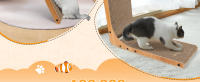 Nobleza - Rascador para Gatos en Forma de L, Rascador Gato de 60 cm,  Rascador de Cartón para Proteger Muebles, Rascador de Pared para Gatos - details 5